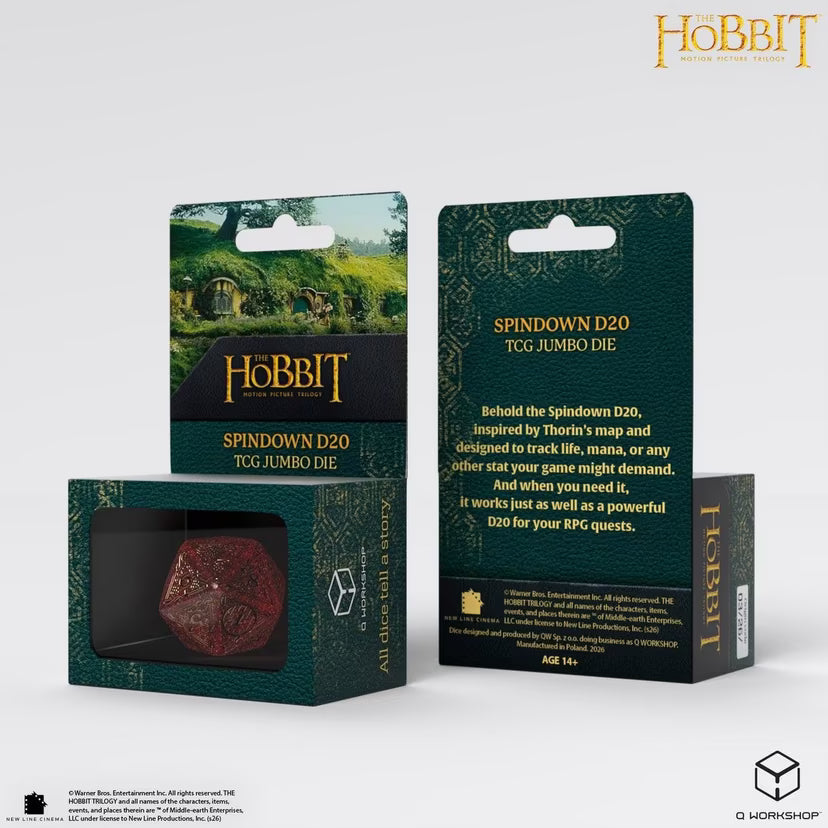 The Hobbit: Jumbo Spindown D20 - Ember