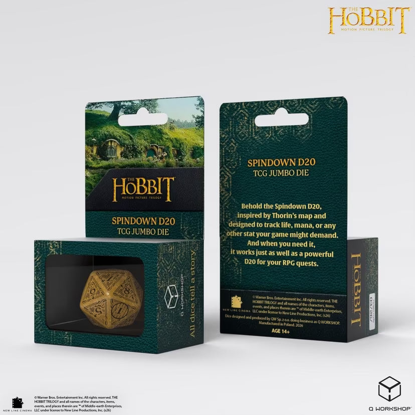 The Hobbit: Jumbo Spindown D20 - Solaris
