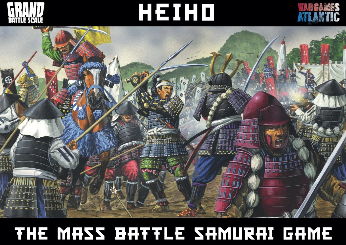 Heiho: The Mass Battle Samurai Game - Wargames Atlantic
