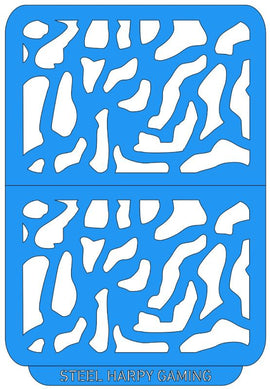 Military Camo - Large - Steel Harpy Stencils