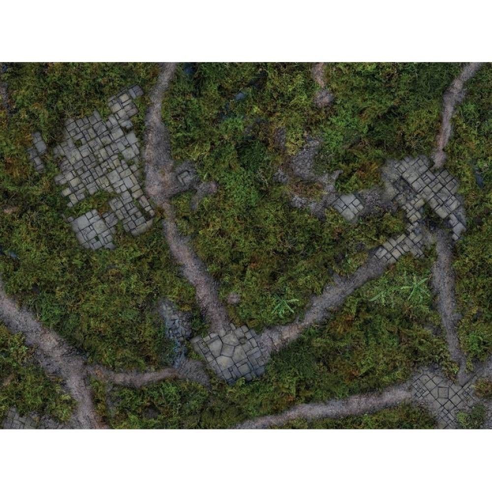 Ancient Green Kill Team Gaming Mat - Kraken Wargames