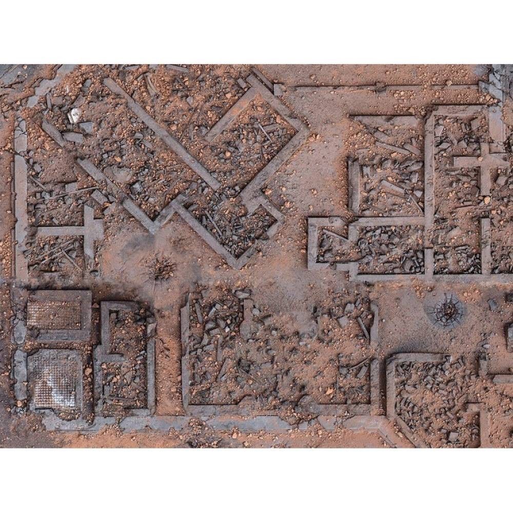 Desert Warzone Kill Team Gaming Mat - Kraken Wargames