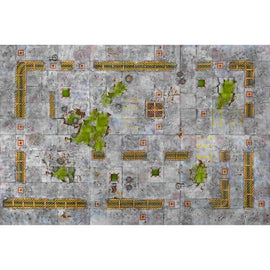 Industrial Grounds 3x3 Gaming Mat - Kraken Wargames