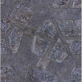 Cobblestone City 44"x60" Gaming Mat - Kraken Wargames