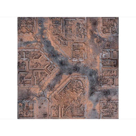 Desert Warzone City 44"x60" Gaming Mat - Kraken Wargames