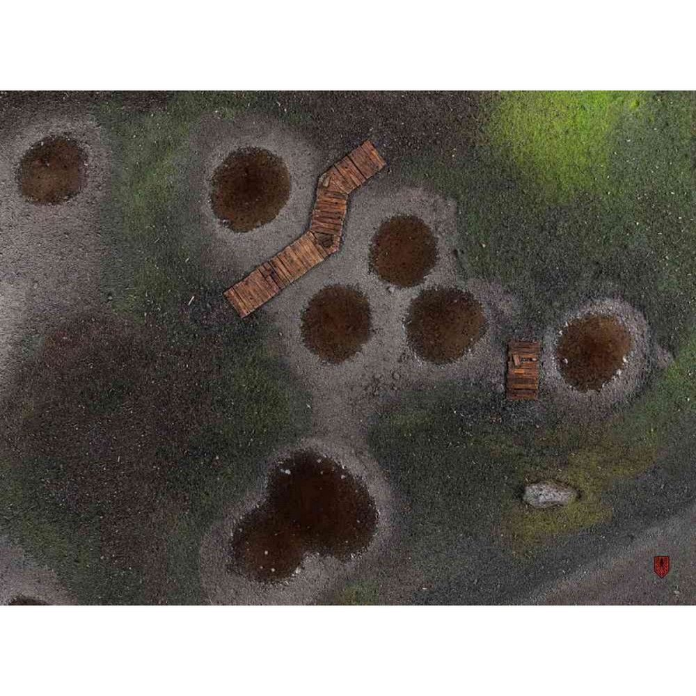 Battlefield 3x3 Gaming Mat - Kraken Wargames