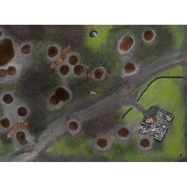 Battlefield 44"x60" Gaming Mat - Kraken Wargames