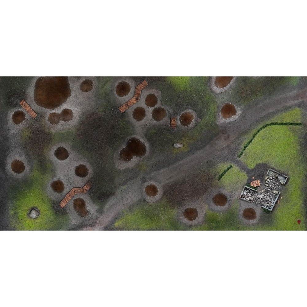 Battlefield 6x4 Gaming Mat - Kraken Wargames