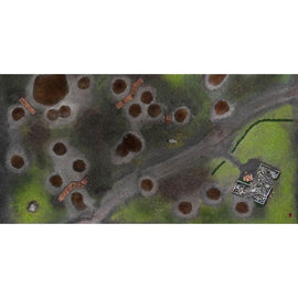 Battlefield 6x4 Gaming Mat - Kraken Wargames