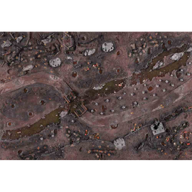 Death Valley 3x3 Gaming Mat - Kraken Wargames