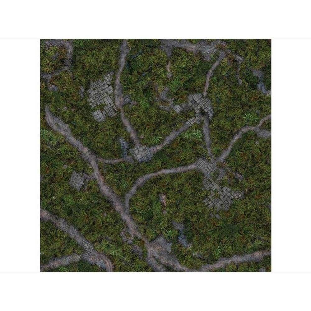Ancient Green 4x4 Gaming Mat - Kraken Wargames