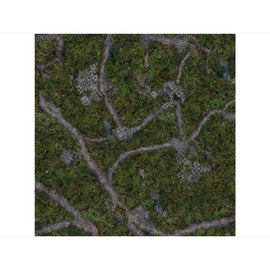 Ancient Green 4x4 Gaming Mat - Kraken Wargames