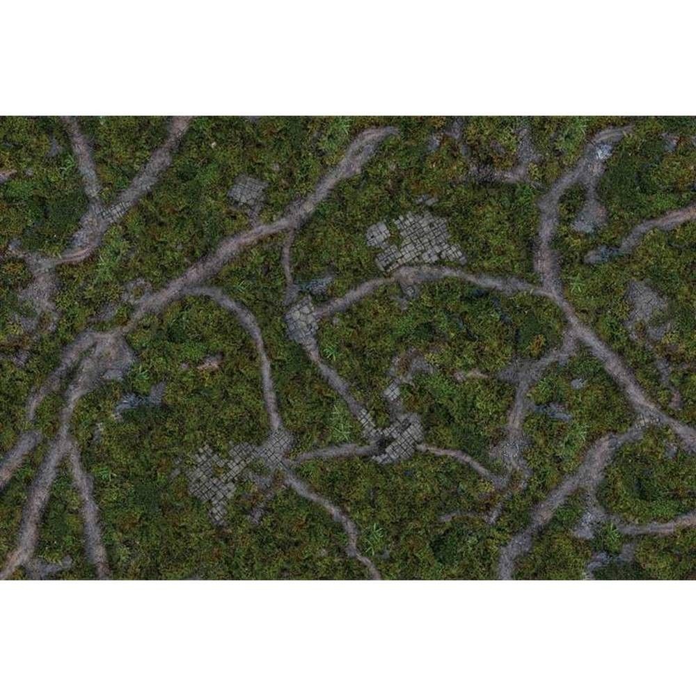 Ancient Green 6x4 Gaming Mat - Kraken Wargames