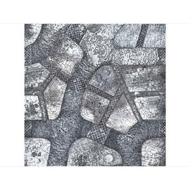 Winter Cobblestone City 4x4 Gaming Mat - Kraken Wargames