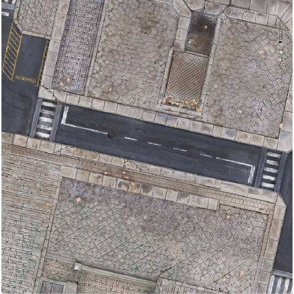 Urban Zone 3x3 Gaming Mat - Kraken Wargames