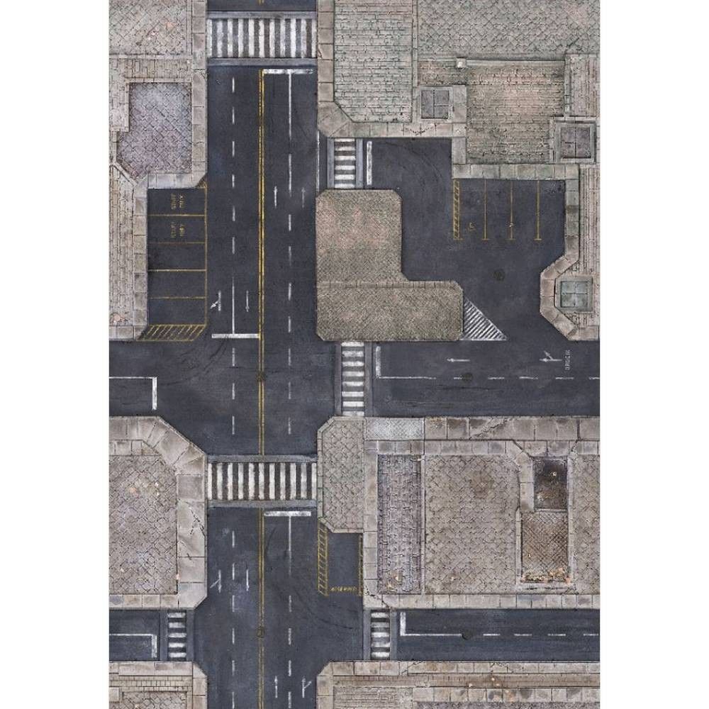 Urban Zone 6x4 Gaming Mat - Kraken Wargames
