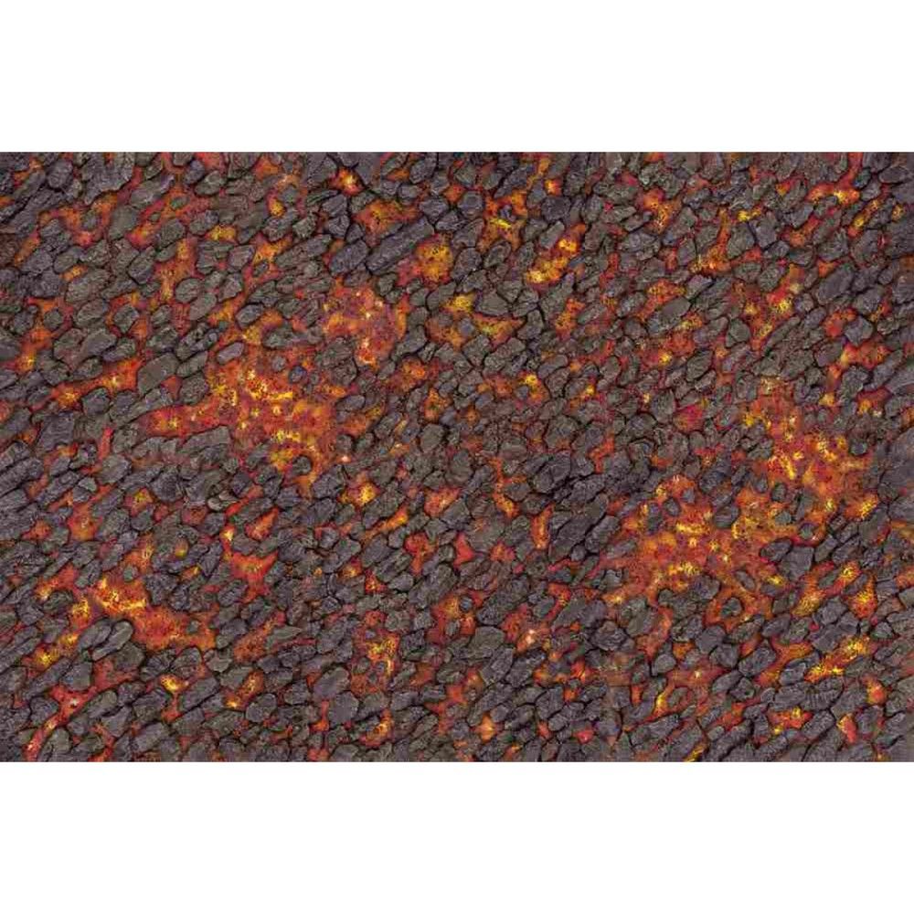 Magma River 4x4 Gaming Mat - Kraken Wargames