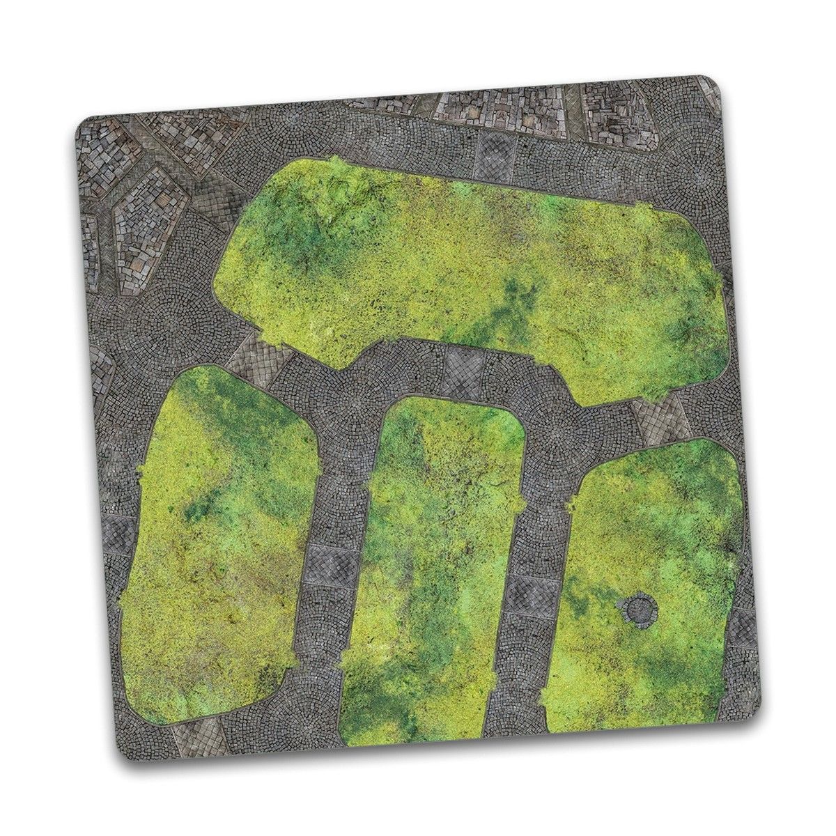 Cobblestone Park 4x4 Gaming Mat - Kraken Wargames