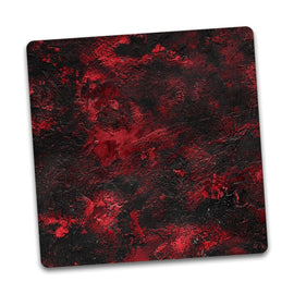 Slate Blood Red 4x4 Gaming Mat - Kraken Wargames