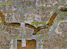 Cobble Ruins 44"x60" Gaming Mat - Kraken Wargames