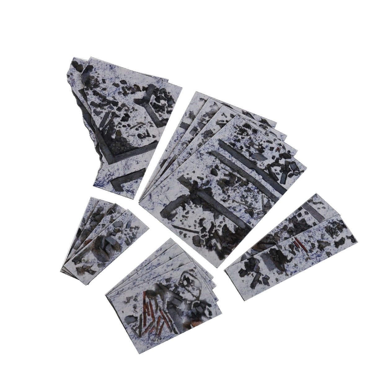 Terrain Marker Snow Plain - Kraken Wargames