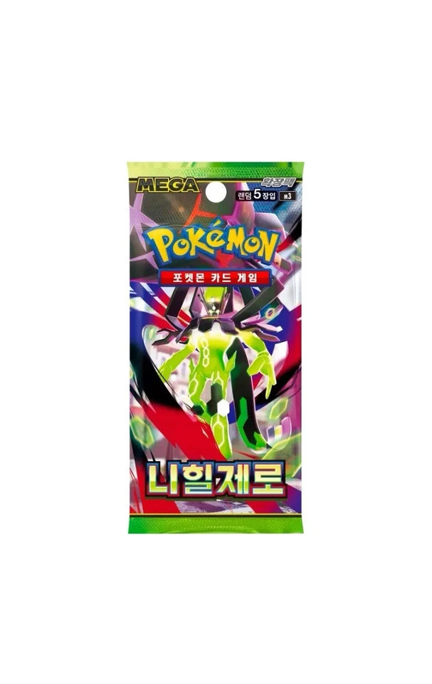 Korean Pokemon  Nihil Zero Booster Pack