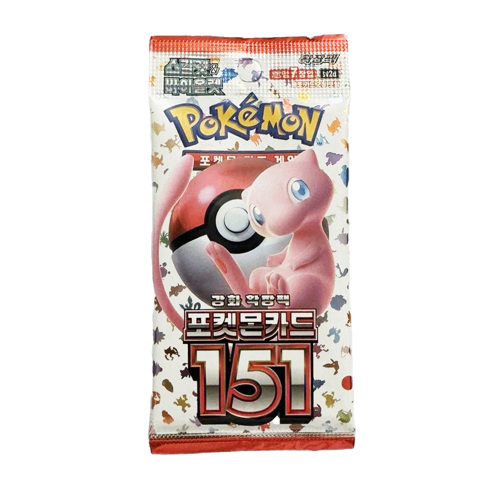Korean Pokemon TCG: 151 Booster Pack