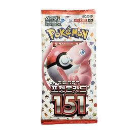 Korean Pokemon TCG: 151 Booster Pack