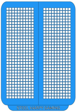 Squares - Small - Style 2 - Steel Harpy Stencils