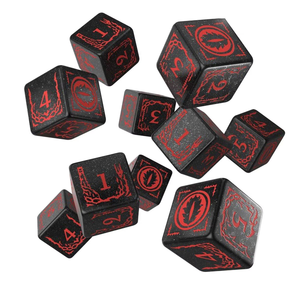 The Lord of the Rings: Mordor 10x D6 Dice Set