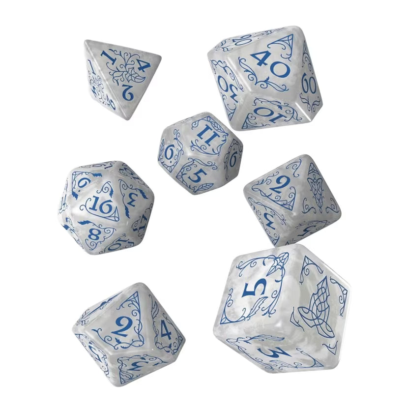 The Lord of the Rings: Rivendell Dice Set - Stone