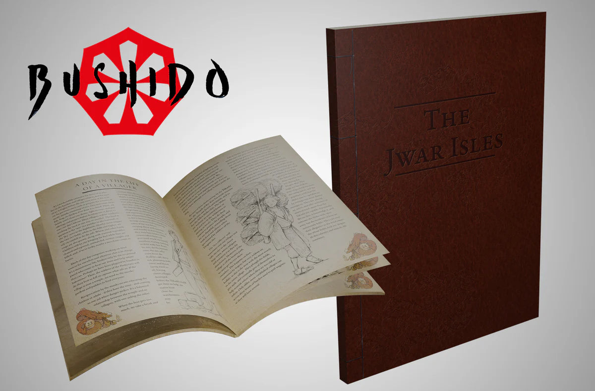Bushido Campaign & Lore Book Bundle With Limited Edition Gyo-Tochi
