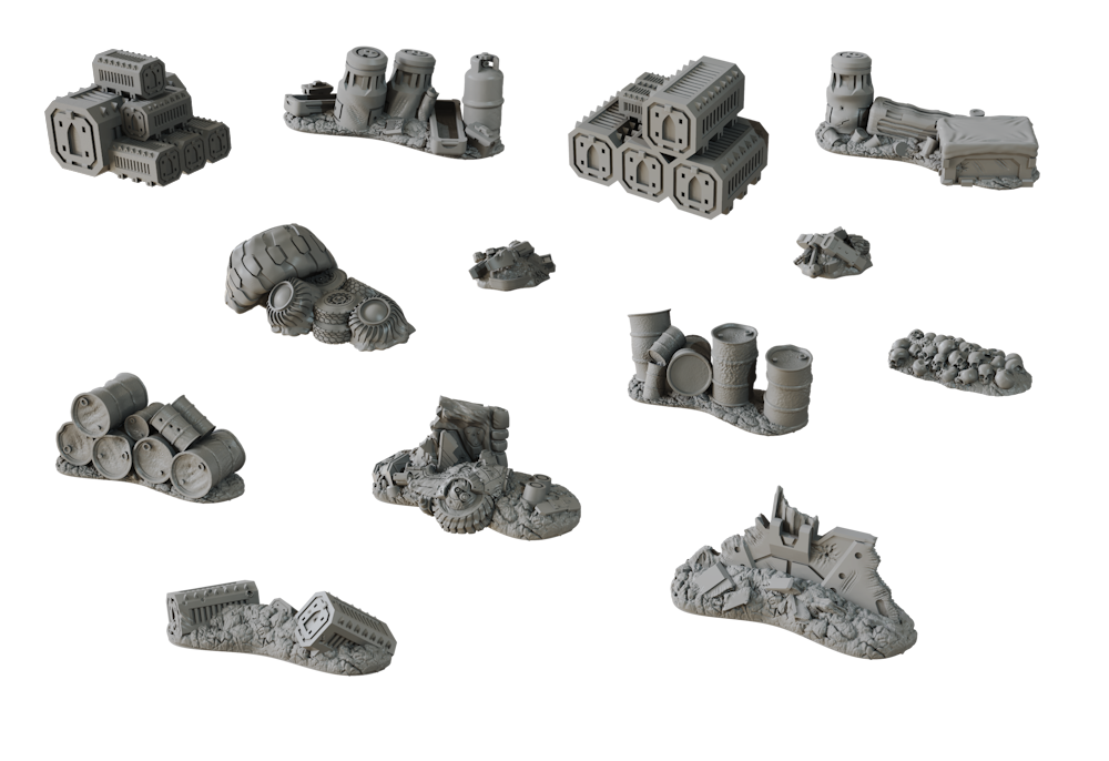 Mantic TerrainCrate: Library - Fantasía RPG Scenery - 16 Piezas de plástico - A Partir de 3 años
