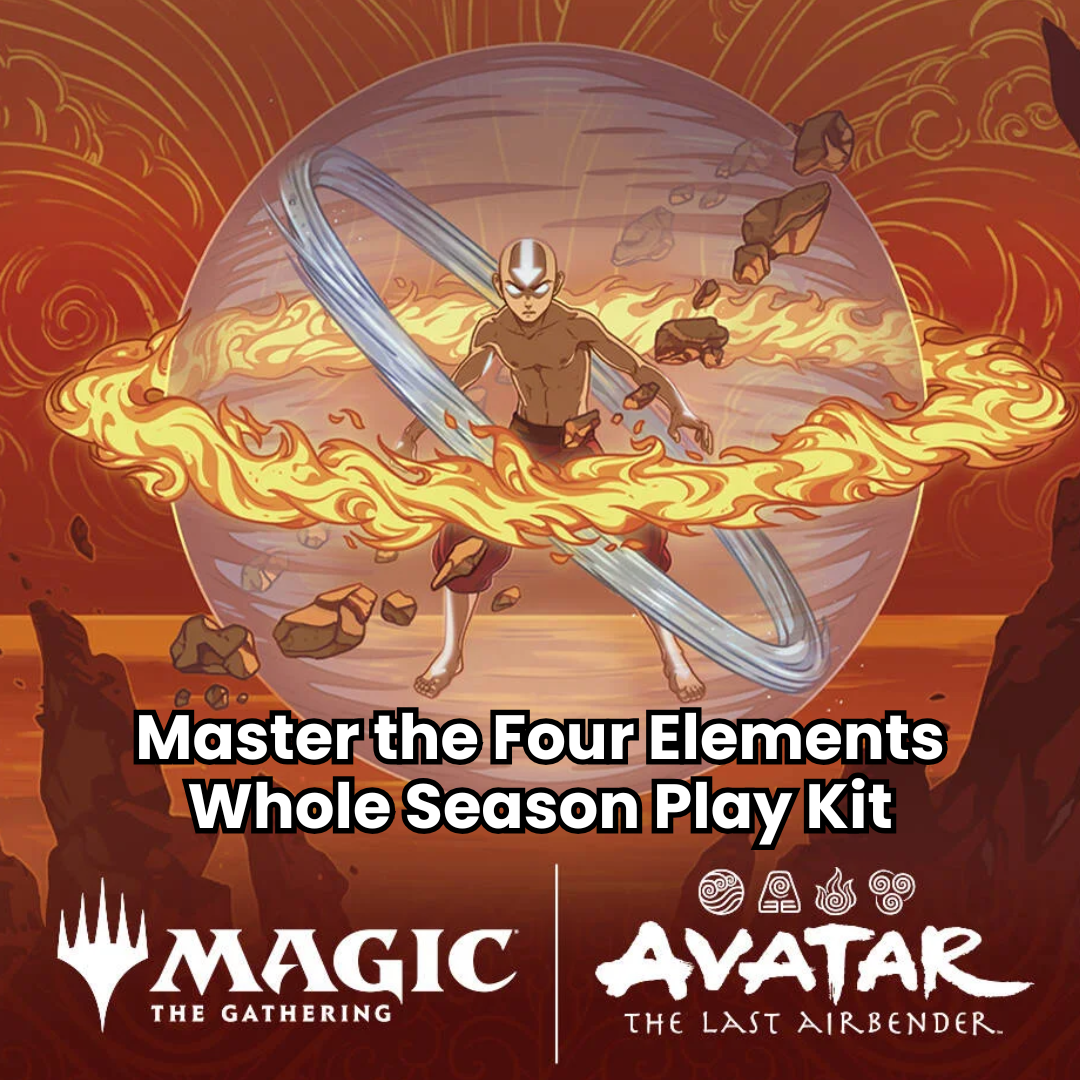 MTG Avatar: The Last Airbender Master The Elements Season Play Kit Ticket
