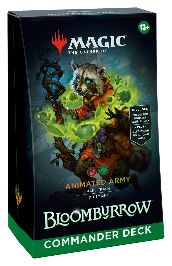 MTG: Bloomburrow Commander Deck Display - Animated Army