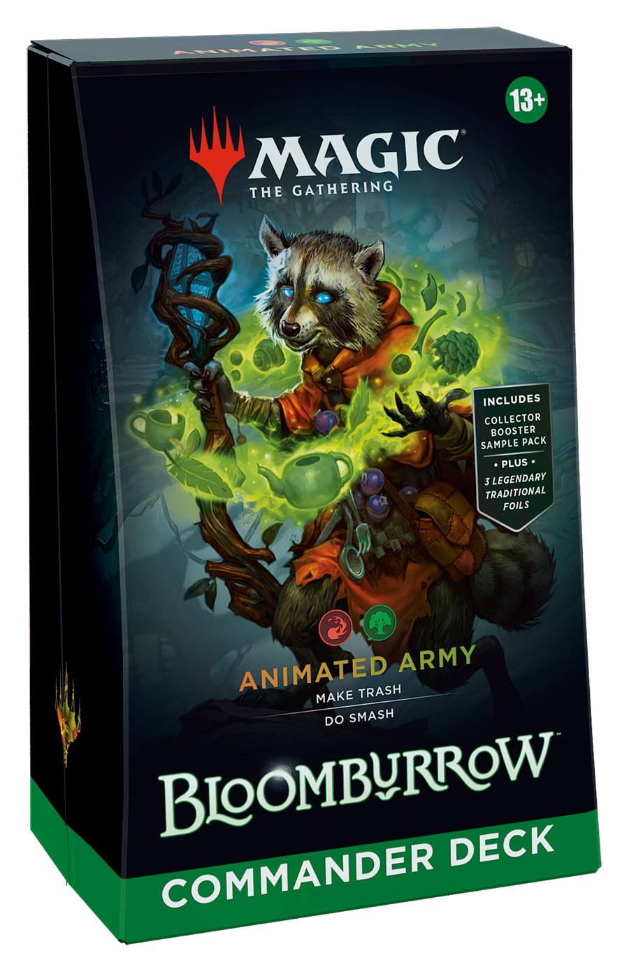 MTG: Bloomburrow Commander Deck Display - Animated Army