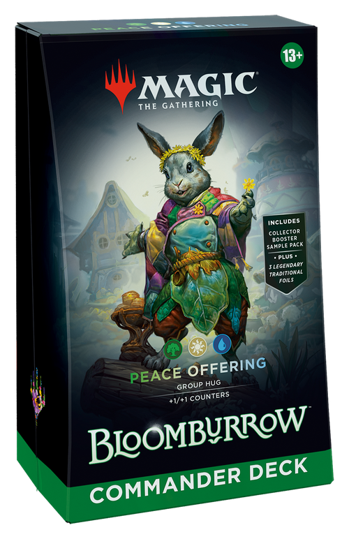 MTG: Bloomburrow Commander Deck Display - Peace Offering