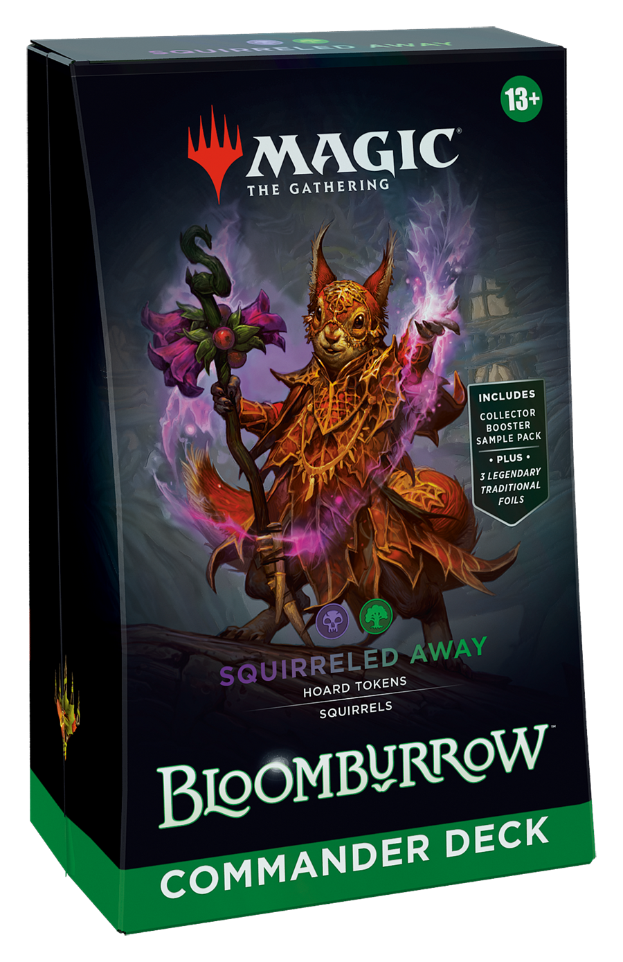 MTG: Bloomburrow Commander Deck Display - Squirreled Away