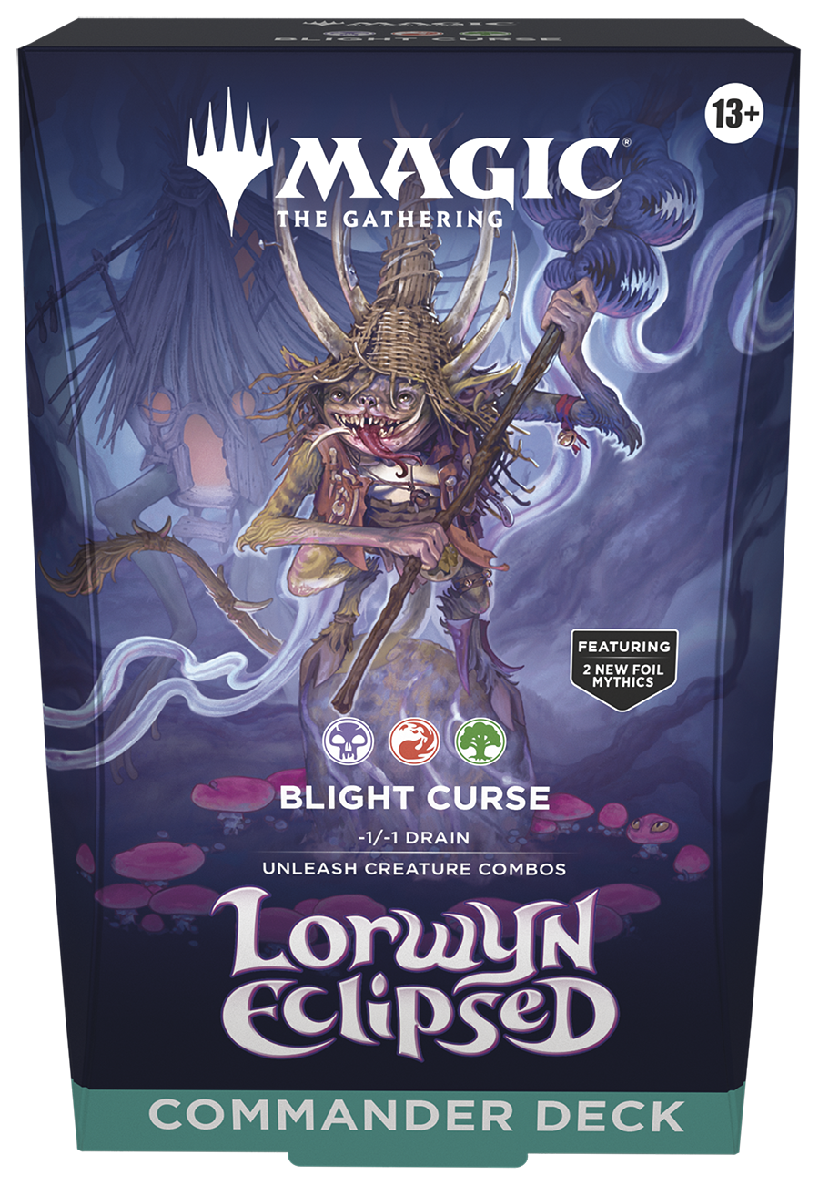MTG: Lorwyn Eclipsed Commander Deck - Blight Curse