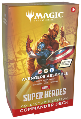 MTG: Mazo de Commander Coleccionista Marvel Super Heroes Avengers Reunidos