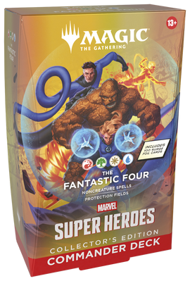 MTG: Marvel Super Heroes Mazo de Comandante Coleccionista Los Cuatro Fantásticos