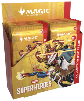 MTG: Caja de sobres de coleccionista de Marvel Super Heroes