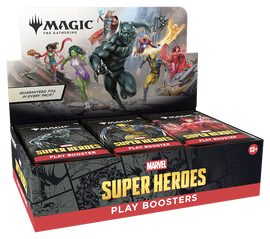 MTG: Caja de sobres de juego de Marvel Super Heroes