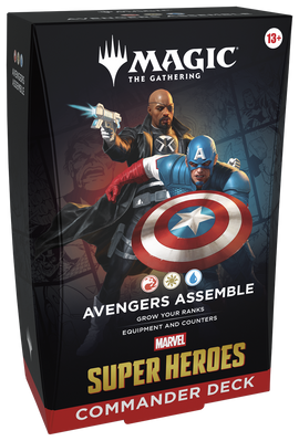MTG: Mazo de Comandante de Marvel Super Heroes Avengers Assemble