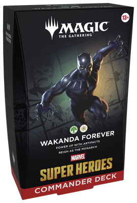 MTG: Mazo de Commander de Marvel Super Heroes Wakanda por Siempre