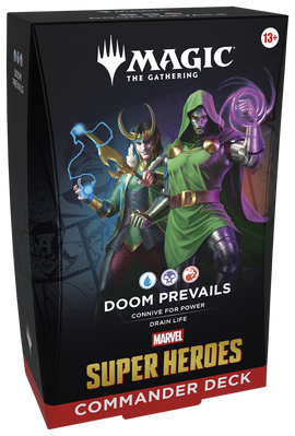 MTG: Mazo de Comandante de Marvel Super Heroes Doom Prevails