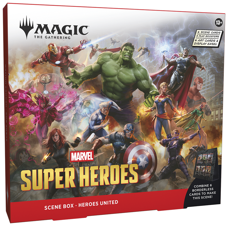 MTG: Marvel Super Heroes Scene Box Heroes United