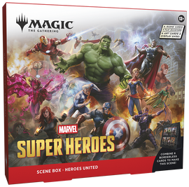 MTG: Caja de Escenas de Marvel Super Heroes Héroes Unidos