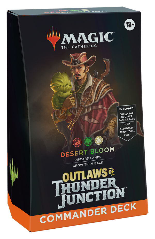 MTG: Outlaws of Thunder Junction Commander Deck - Desert Bloom