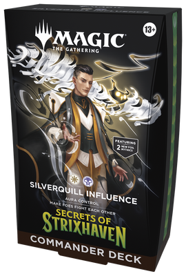 MTG: Secrets of Strixhaven Commander Deck Silverquill Influence